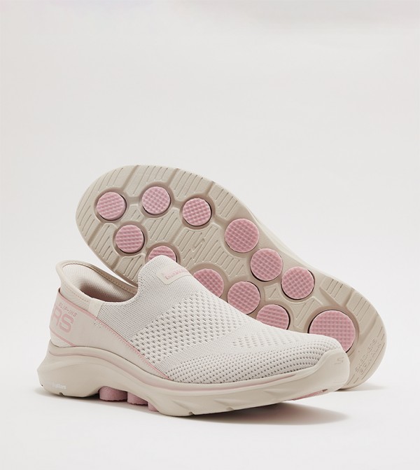 Skechers  - Beige Walking Shoes