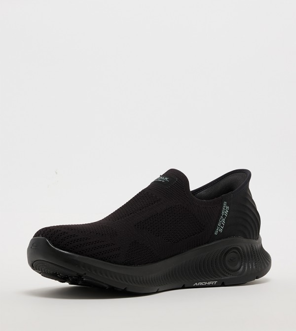 Skechers  Sports Shoes - Black Walking Shoes