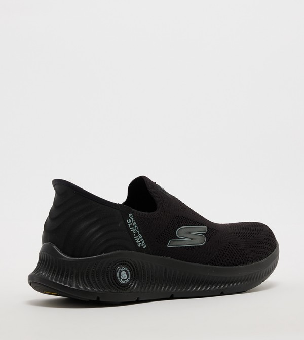 Skechers  Sports Shoes - Black Walking Shoes