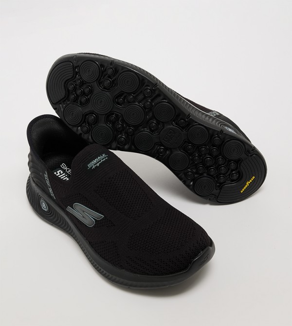 Skechers  Sports Shoes - Black Walking Shoes