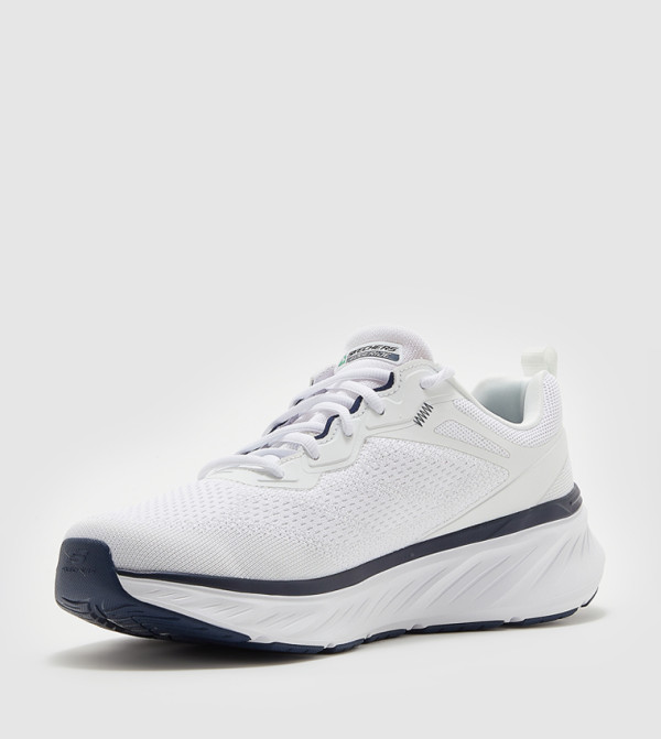 Skechers  - White Running Shoes