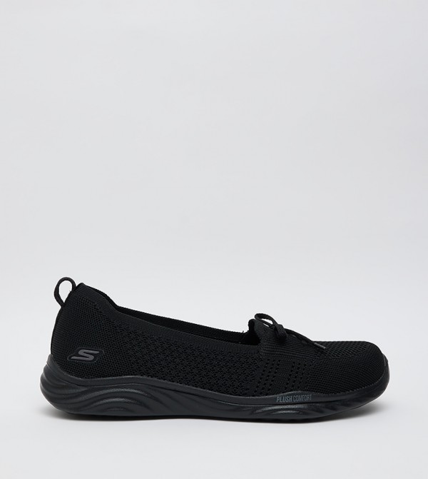 Skechers  - Black Casual Slip-ons