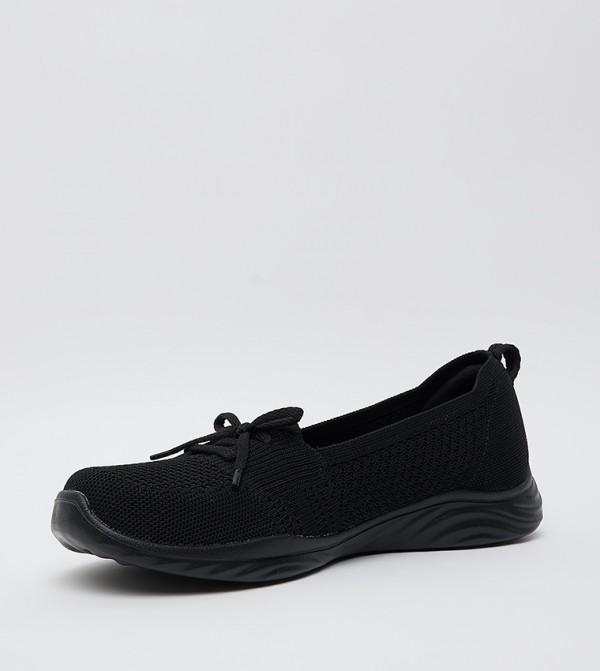 Skechers  - Black Casual Slip-ons