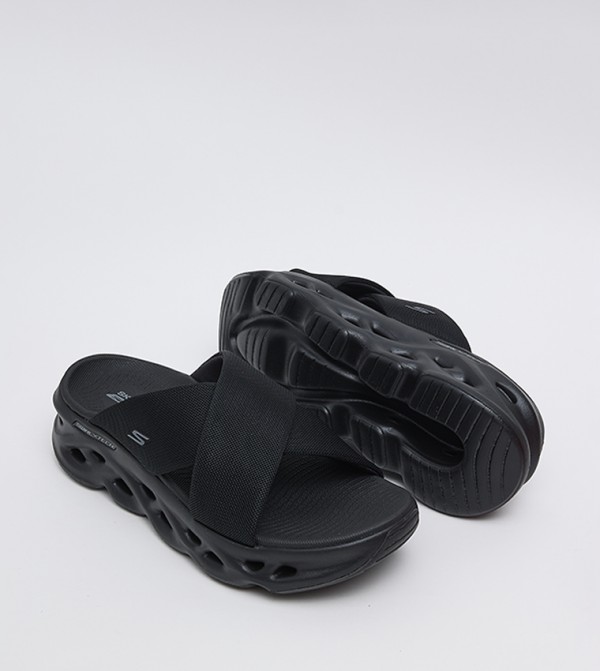 Skechers Skechers - Black Flat Sandals