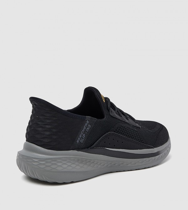 Skechers  Shoes - Black Casual Slip-ons