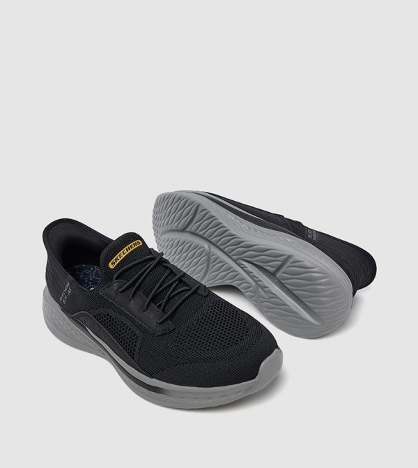 Skechers  Shoes - Black Casual Slip-ons