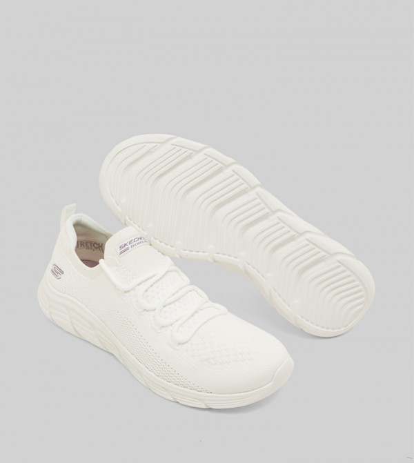 Skechers Skechers - White Casual Slip-ons