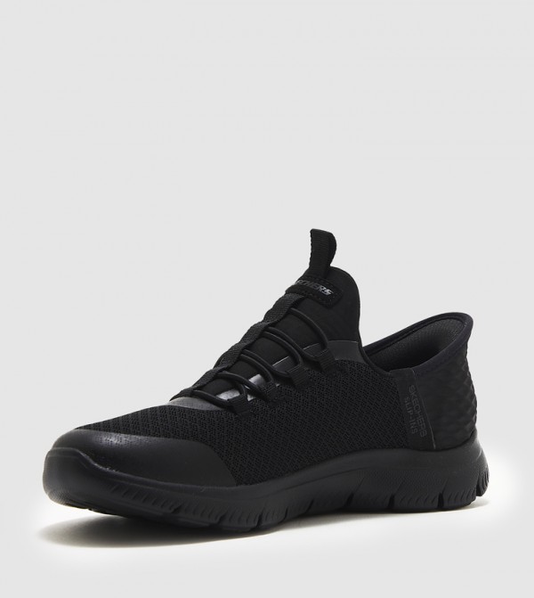 Skechers  aetopseller - Black Casual Slip-On's
