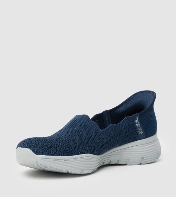 Skechers  Slip-Ons - Blue Casual Slip-ons