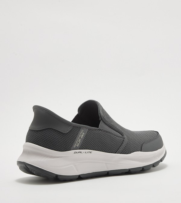Skechers  - Grey Casual Slip-ons