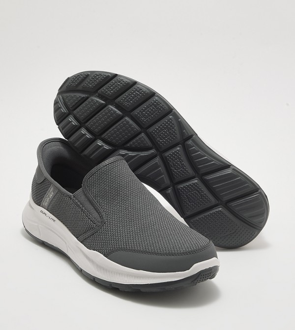 Skechers  - Grey Casual Slip-ons