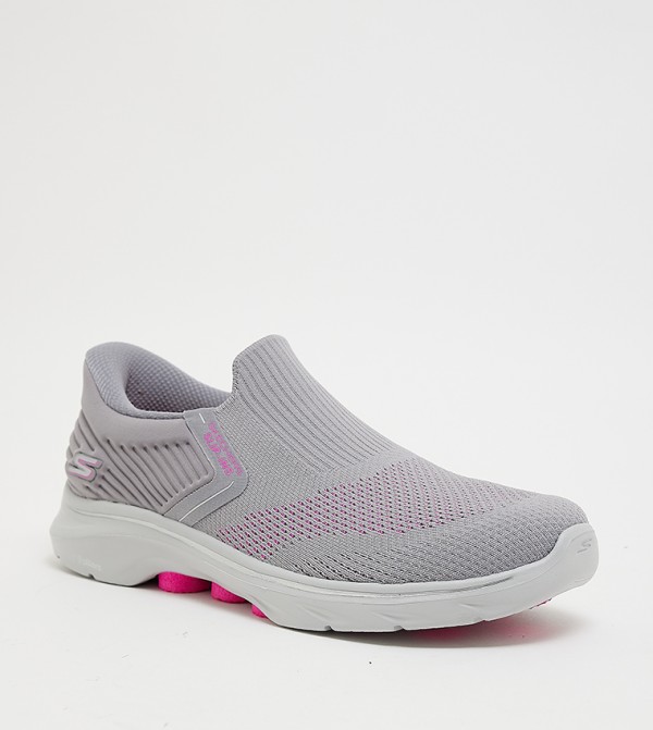 Skechers  Walking Shoes - Grey Walking Shoes