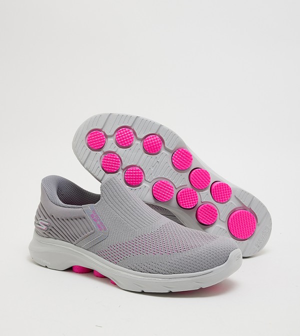 Skechers  Walking Shoes - Grey Walking Shoes