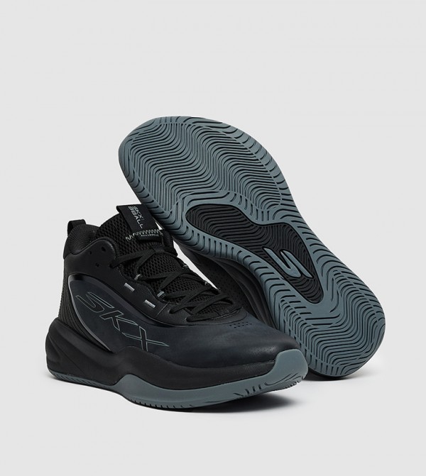 سكيتشرز  كورة سلة-اير - أسود Basketball Shoes