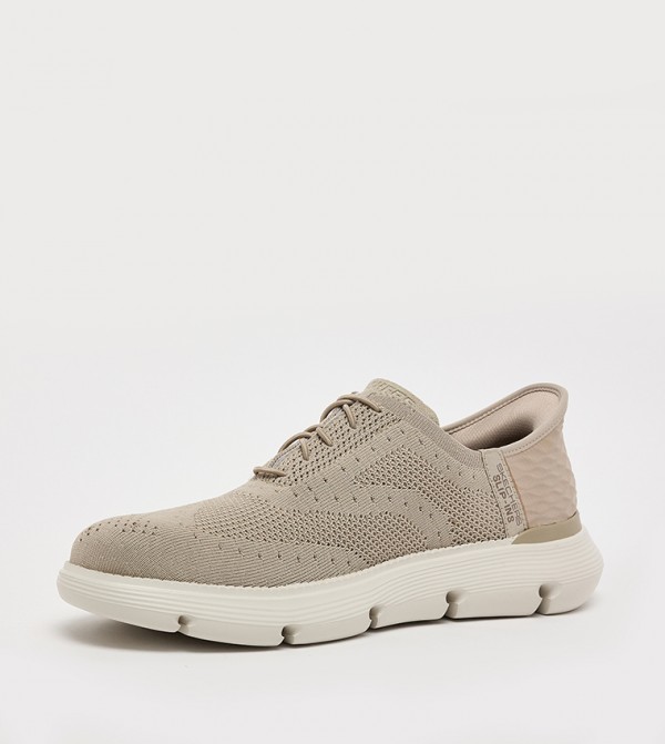 Skechers Skechers - Taupe Casual Slip-ons