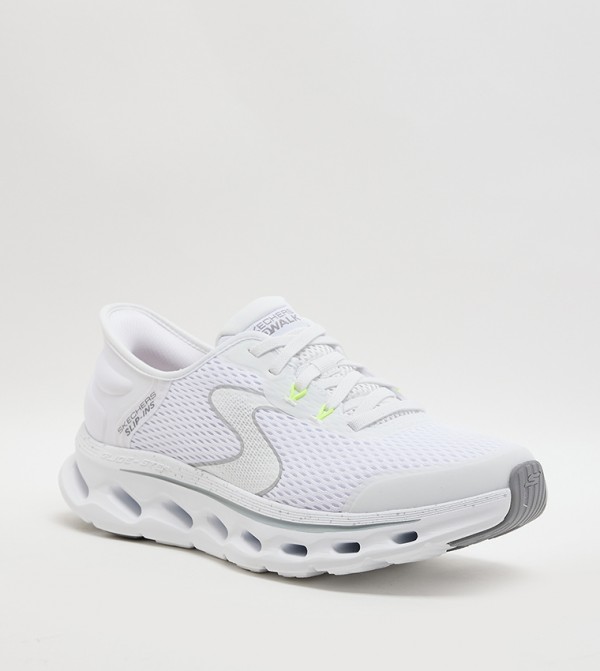 Skechers  - White Walking Shoes