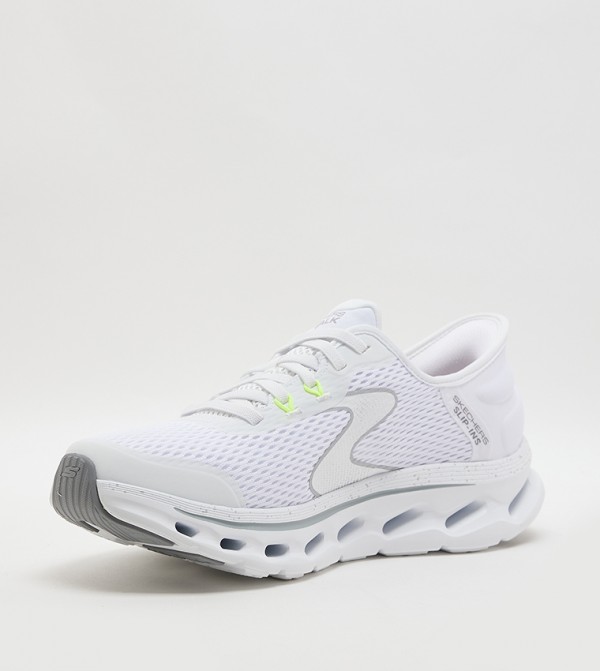 Skechers  - White Walking Shoes