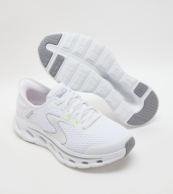 Skechers  - White Walking Shoes
