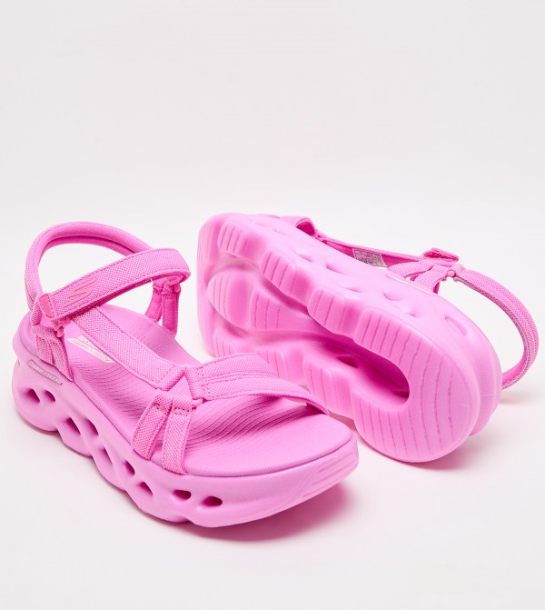 سكيتشرز سكيتشرز - وردي الصنادل المسطحة