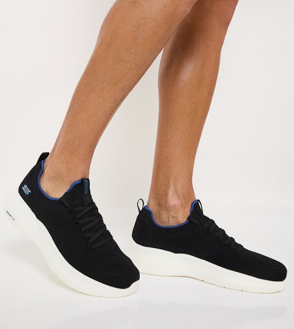 Skechers  Slip-ons - Black Casual Slip-ons