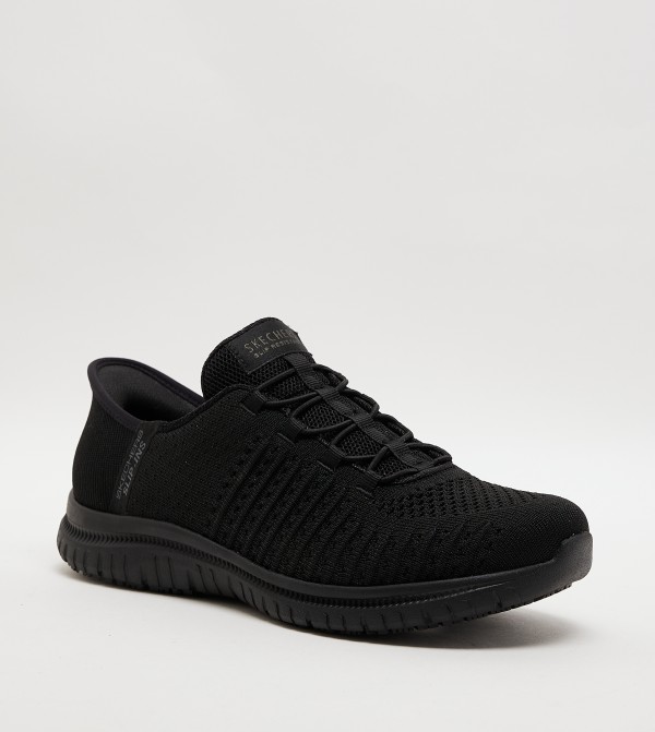 Skechers  - Black Casual Slip-ons
