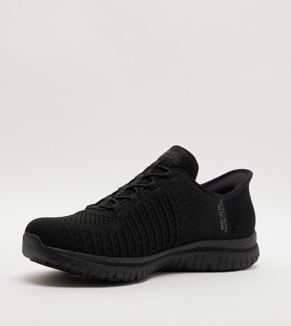 Skechers  - Black Casual Slip-ons