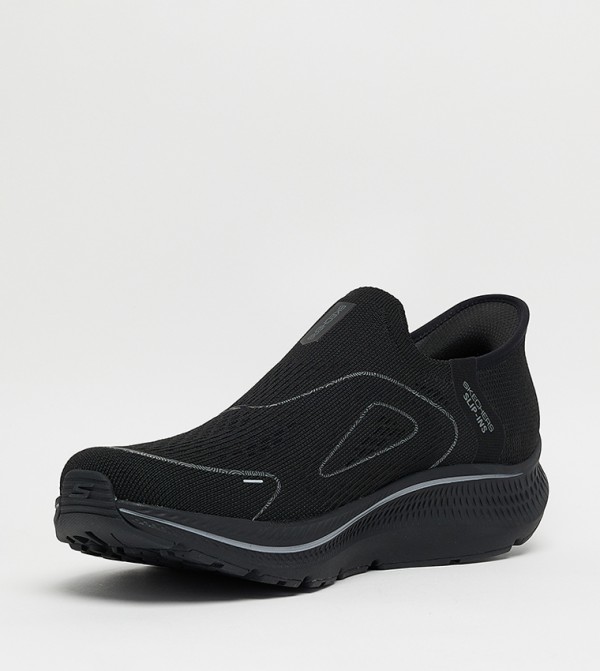 Skechers  - Black Running Shoes