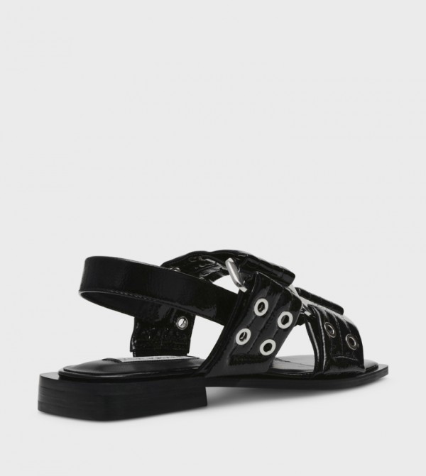 Steve Madden Steve Madden - Black Flat Sandals