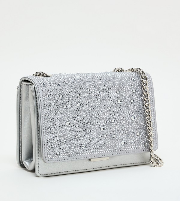 Steve Madden Steve Madden - Silver Cross Body Bags