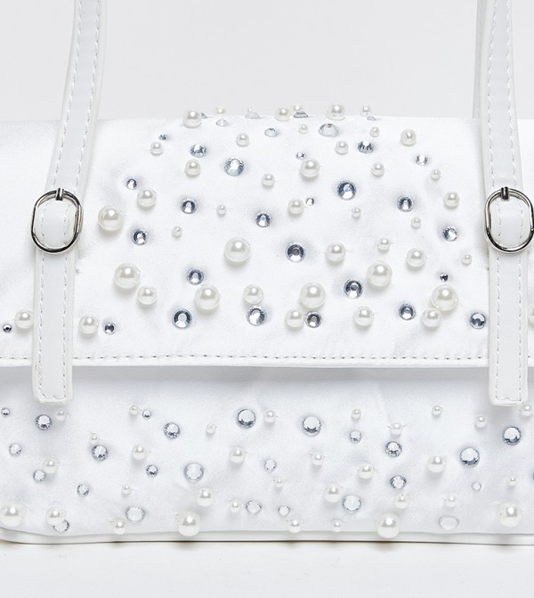 Steve Madden  - White Shoulder bags