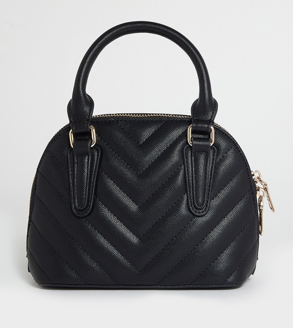 ستيف مادن  - أسود Satchel Bags