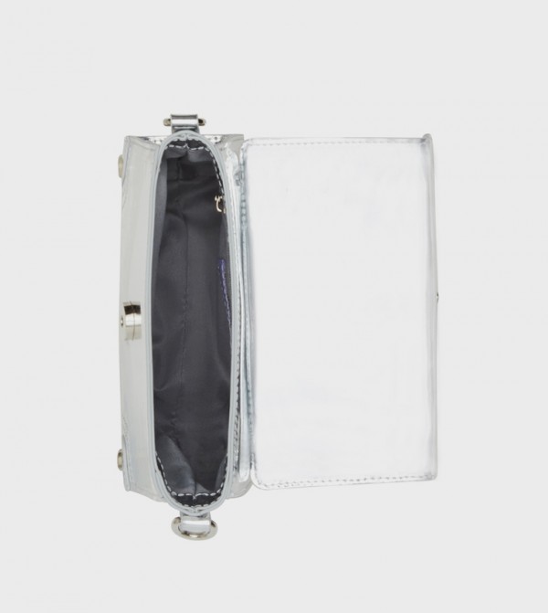 Steve Madden Steve Madden - Silver Handheld Bags
