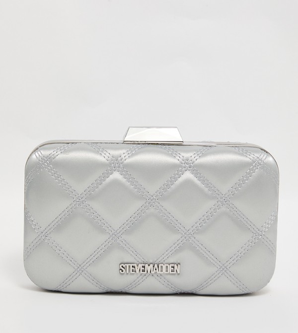 Steve Madden Clutches - Silver Clutches
