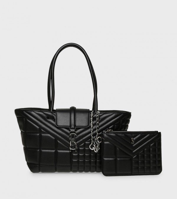 Steve Madden Steve Madden - Black Tote Bags