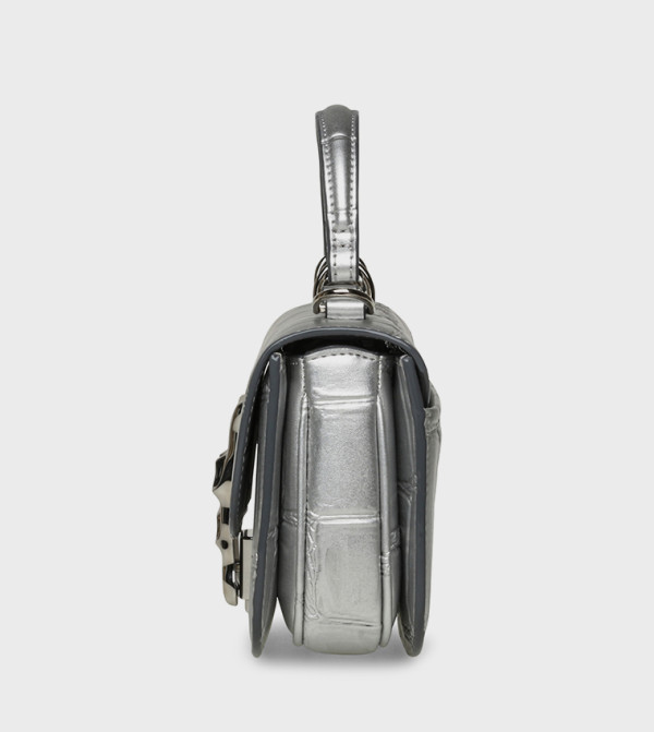 Steve Madden Steve Madden - Silver Handheld Bags
