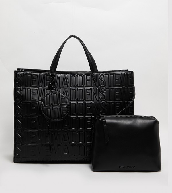 Steve Madden Steve Madden - Black Tote Bags