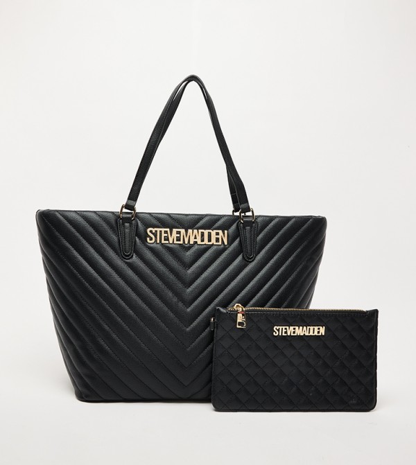 Steve Madden  Tote Bags - Black Tote Bags