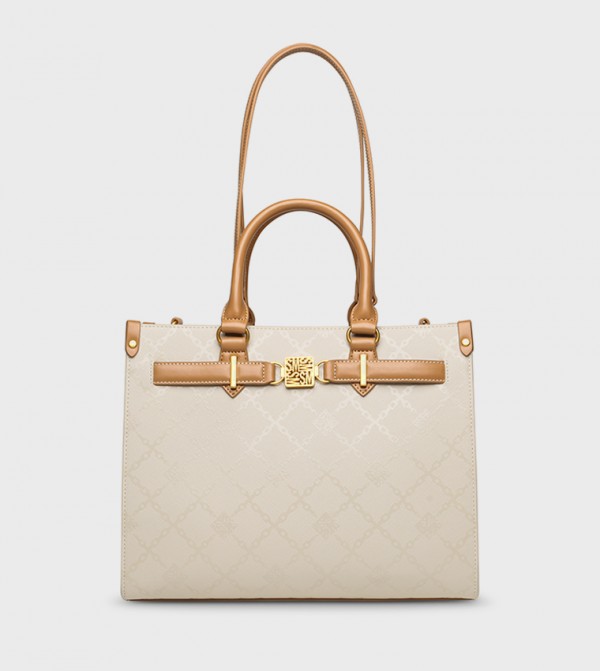 Steve Madden Steve Madden - Beige Tote Bags