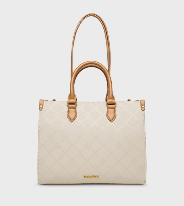 Steve Madden Steve Madden - Beige Tote Bags