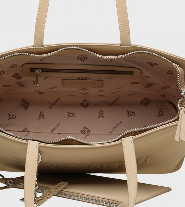 Steve Madden Steve Madden - Beige Tote Bags