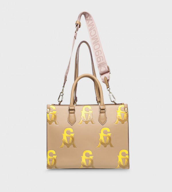 Steve Madden  Tote Bags - Beige Tote Bags