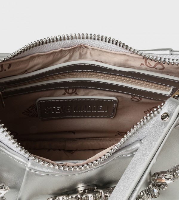 Steve Madden  Hobo Bags - Silver Hobo Bags