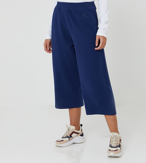Beverly Hills Polo Club  Palazzo - Blue Culottes