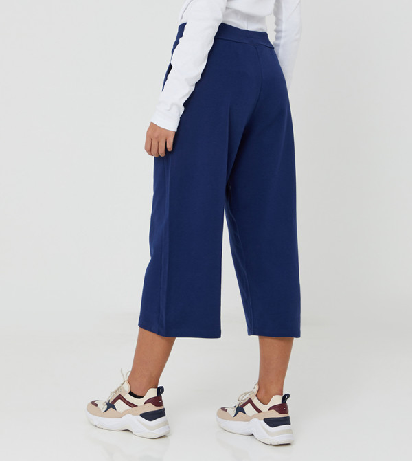 Beverly Hills Polo Club  Palazzo - Blue Culottes