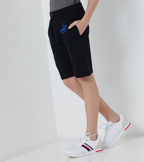 Beverly Hills Polo Club  Shorts - Black Shorts