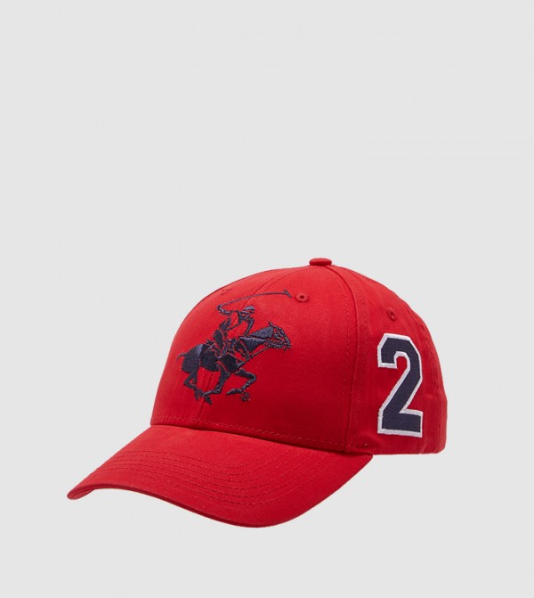 بيفرلي هيلز بولو كلوب  كابات وقبعات - أحمر  قبعات