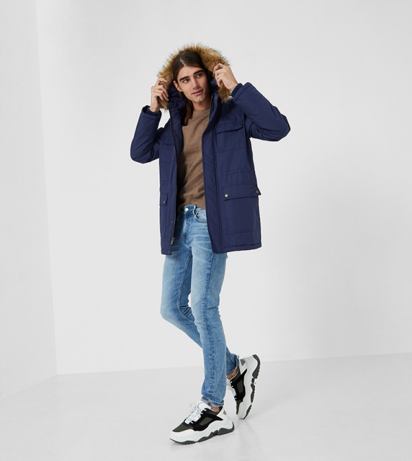 Beverly Hills Polo Club  Parka jacket - Blue Parka jacket
