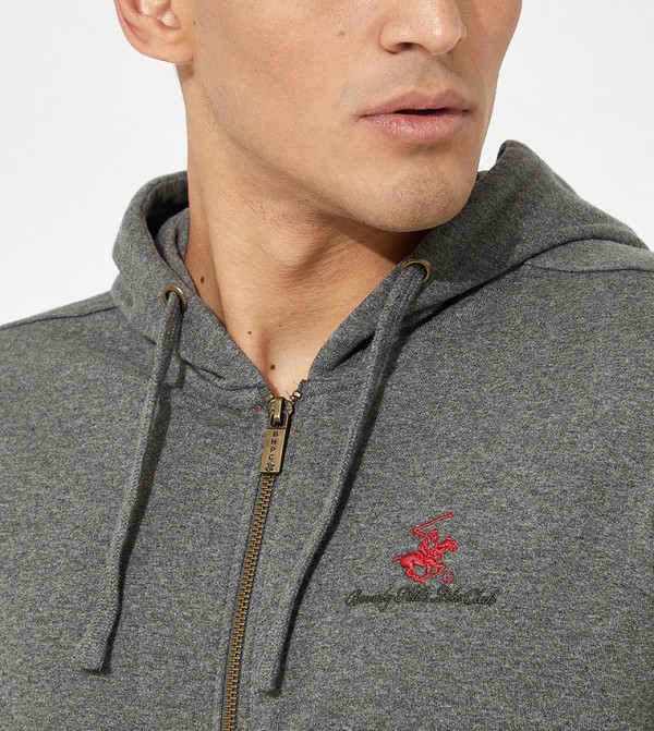 Beverly Hills Polo Club  Clothing - CHARCOAL Hoodies