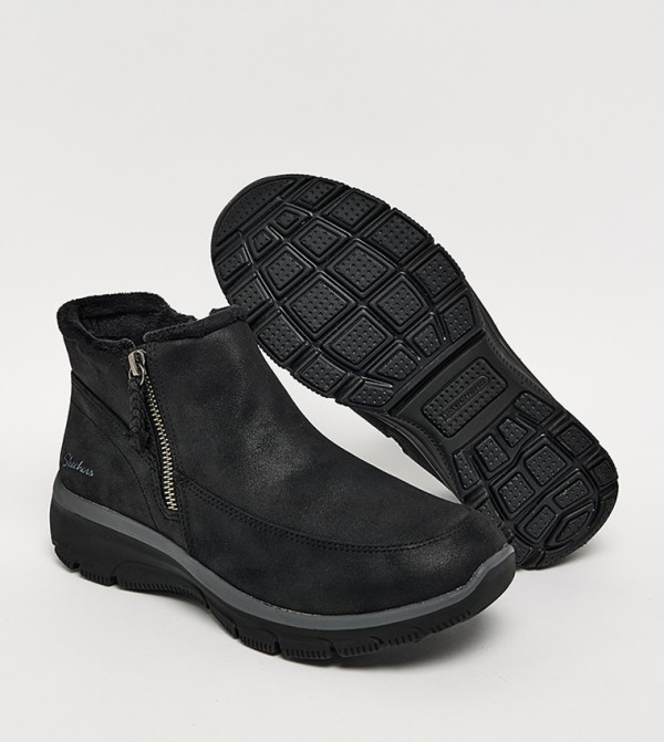 سكيتشرز  أبوات - أسود Ankle length Boots