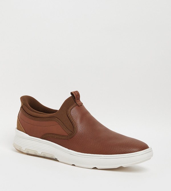 Skechers  Slip-ons - Brown Casual Slip-ons